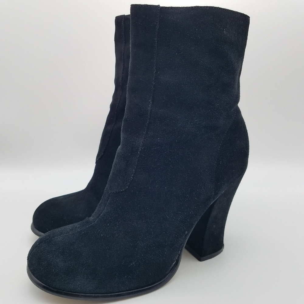 Vintage Zodiak | Ankle Boots W/ Mod Chunky Heel - image 2